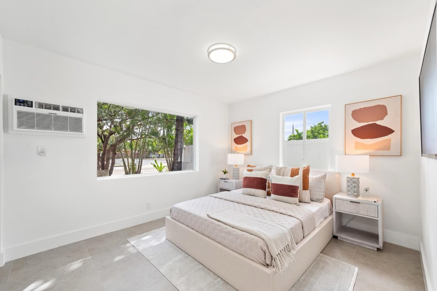 Bright bedroom