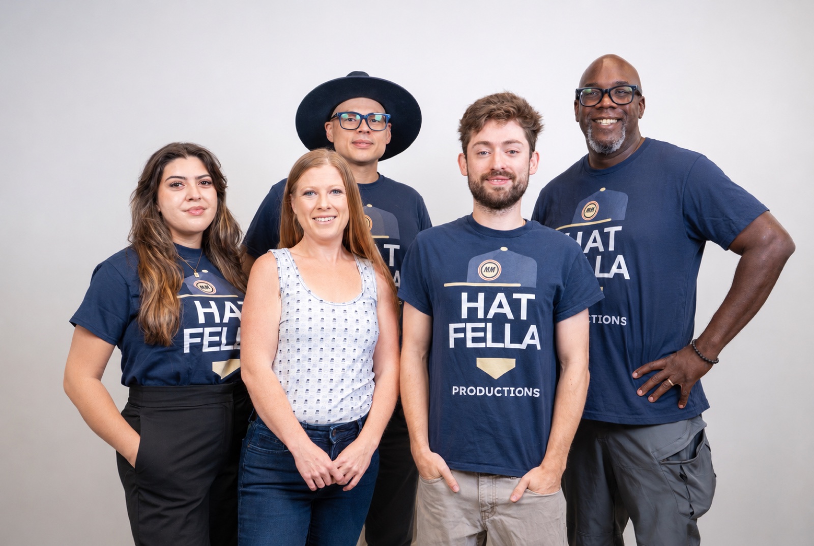 The Hat Fella Productions team